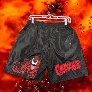 Black Absolute Carnage Shorts
